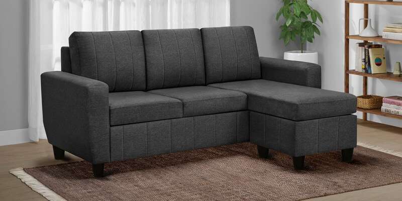 Abstract-Shaped Sectional Sofa