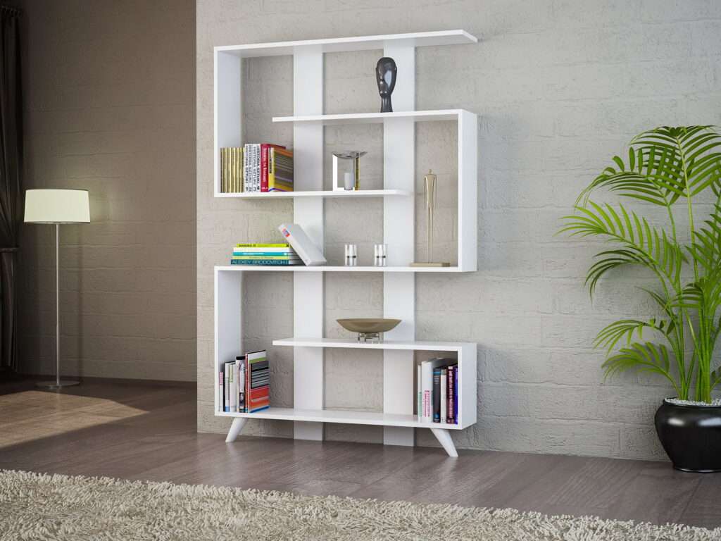 Geometric Bookshelf