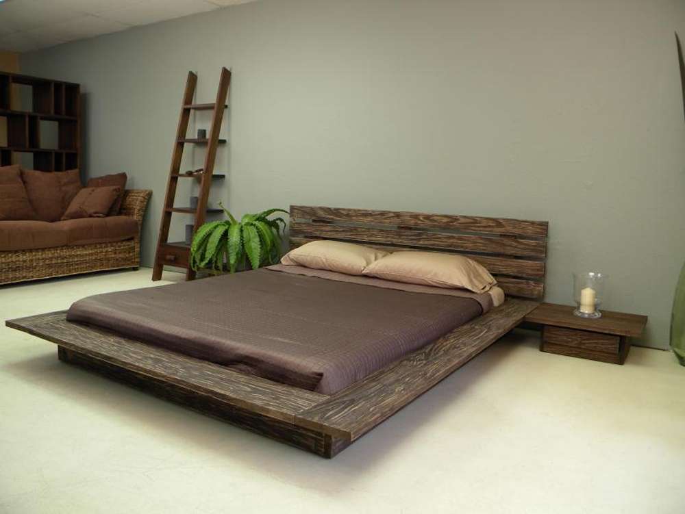 Low-Profile Platform Bed