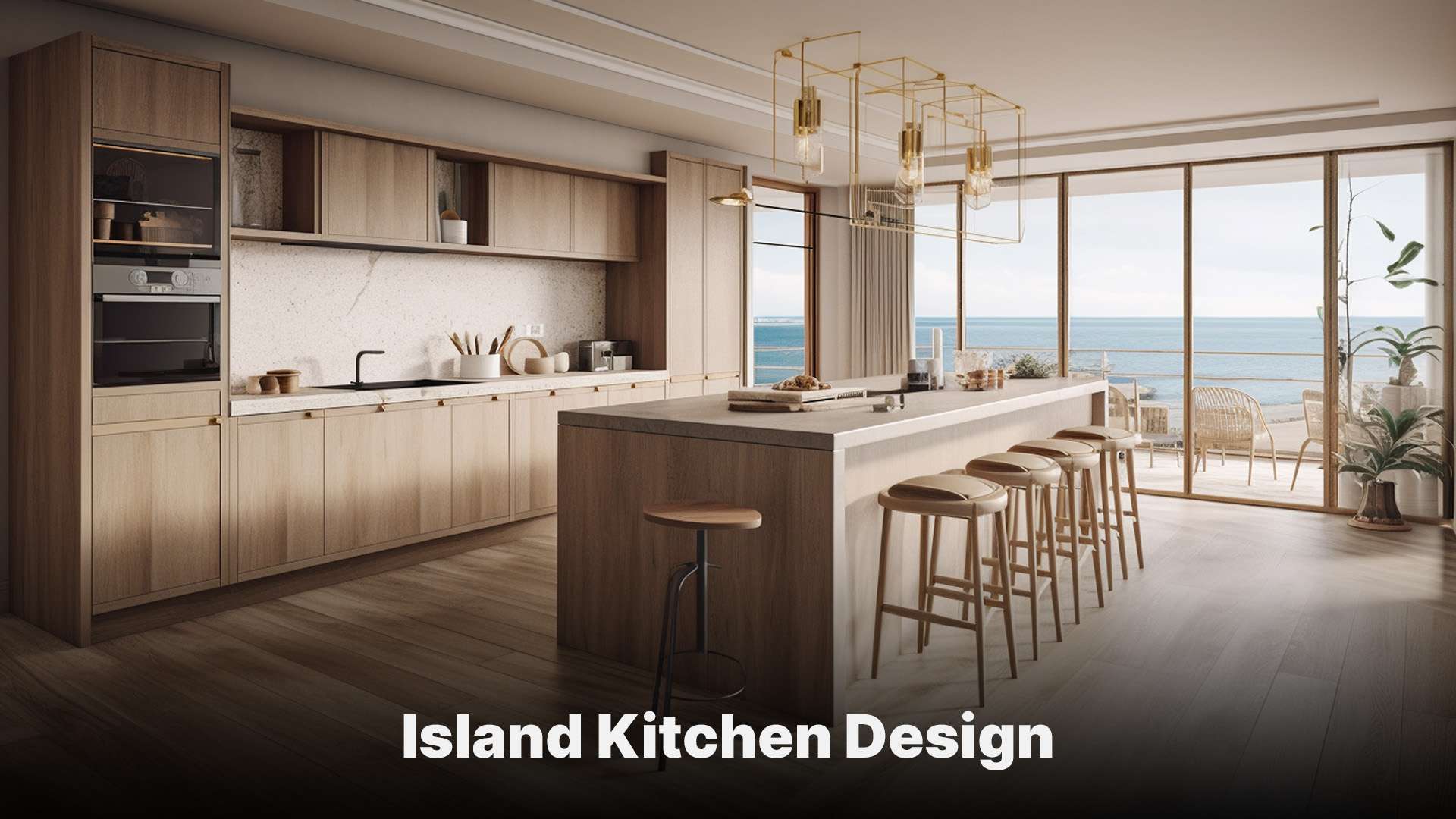 Island kitchen design