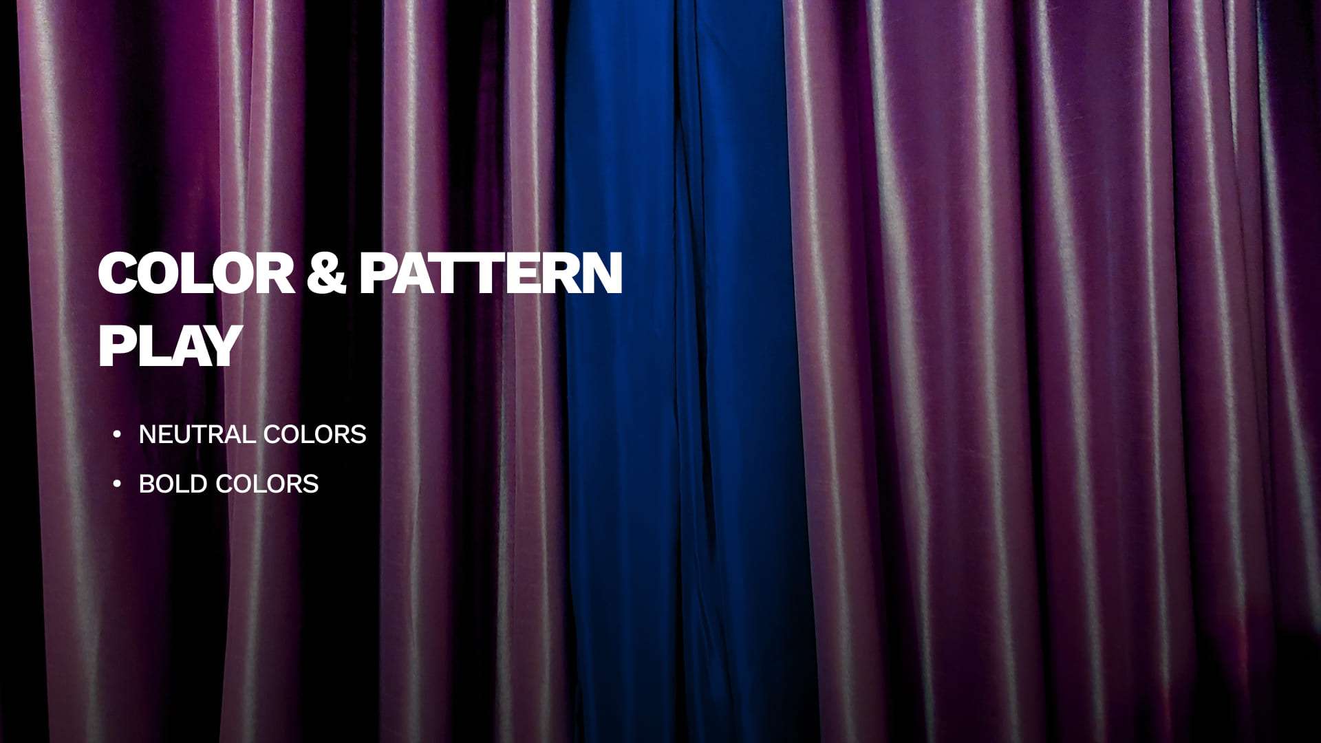 Color & Pattern Play