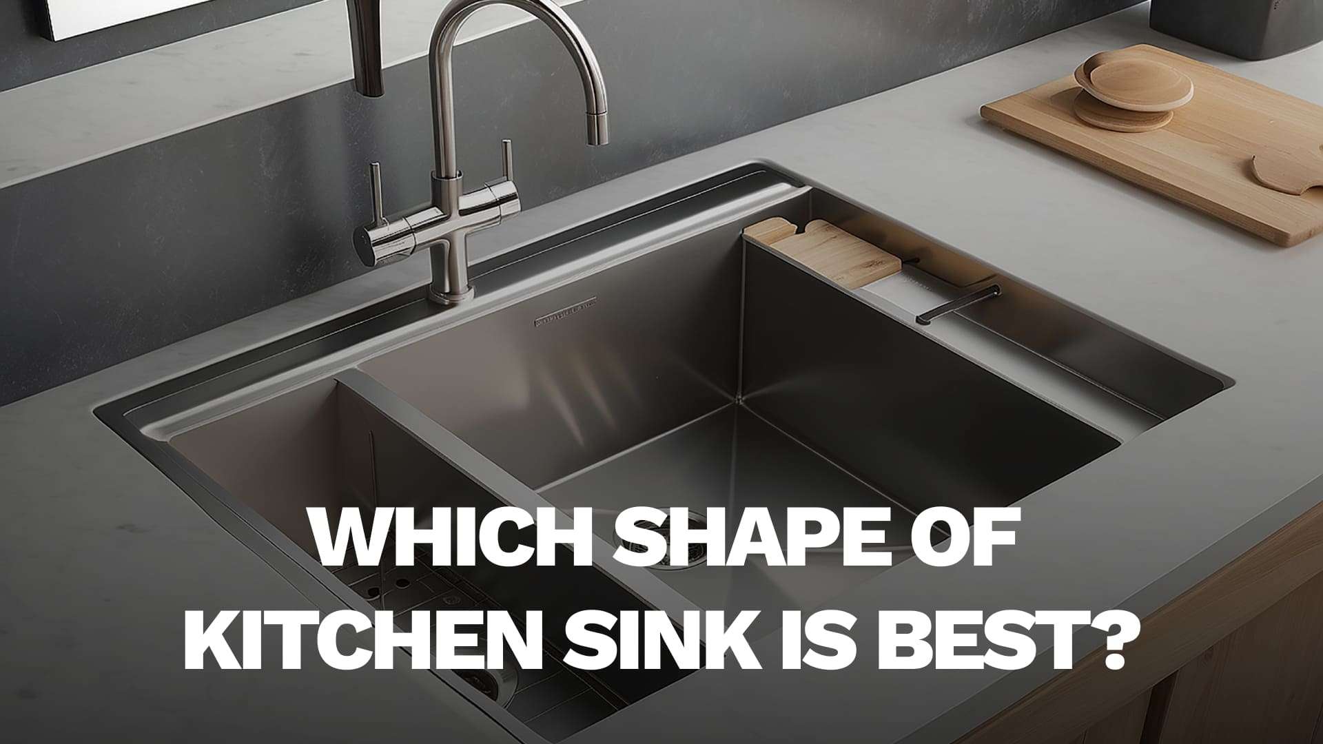 Which shape of kitchen sink is best?