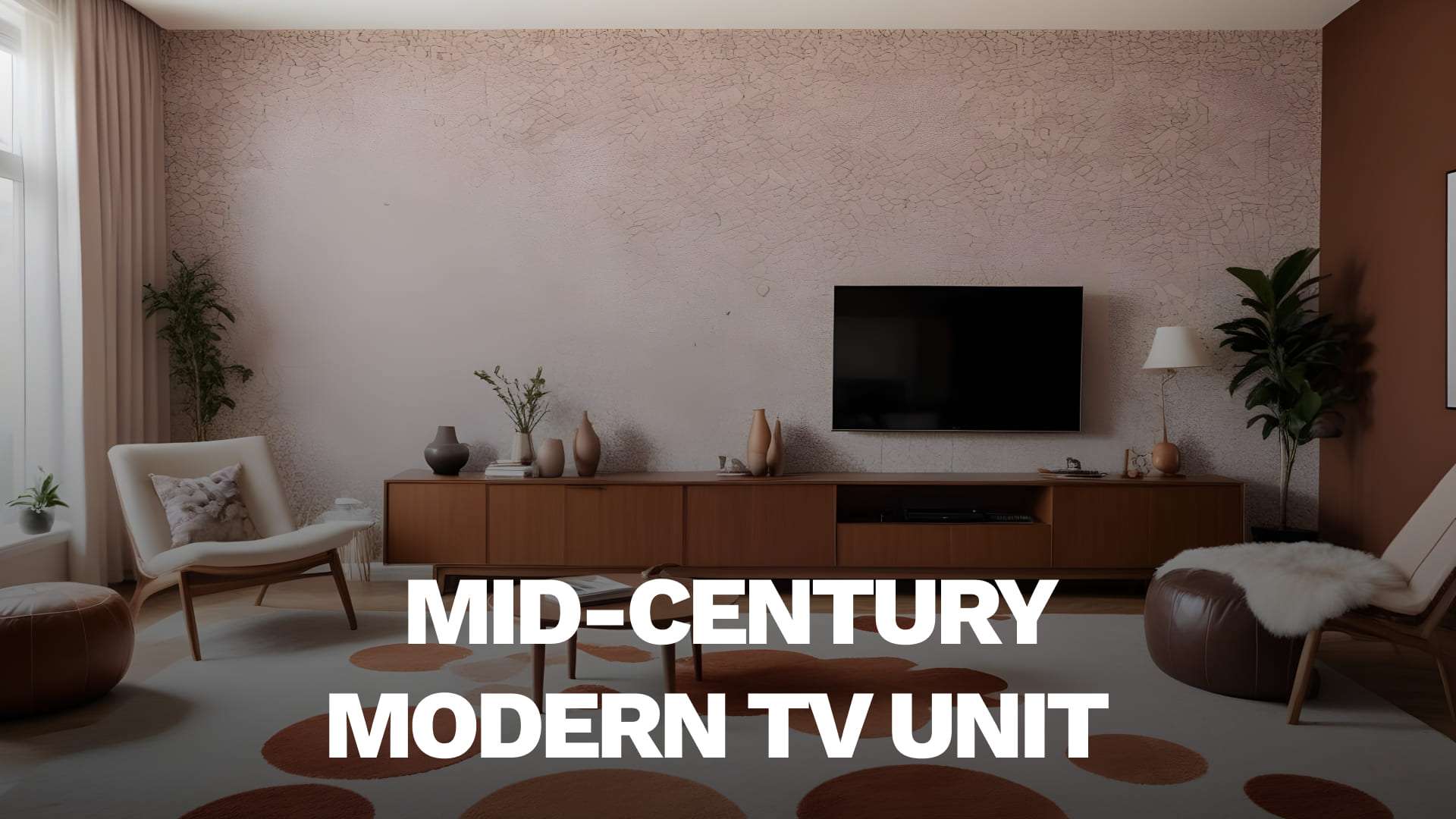 Mid-Century Modern TV unit