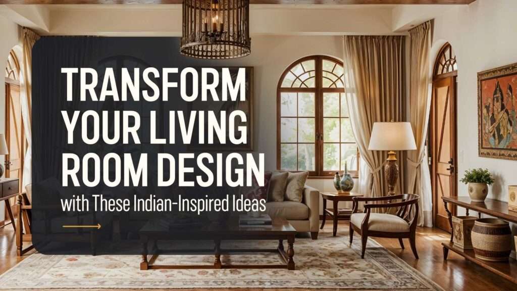 Transform Your Living Room Design with These Indian-Inspired Ideas