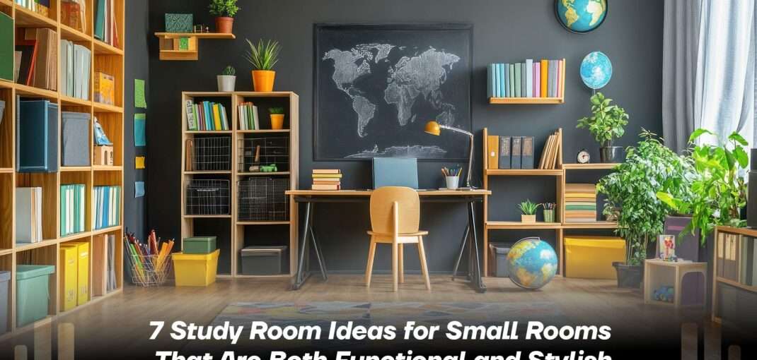 7 Study Room Ideas for Small Rooms That Are Both Functional and Stylish