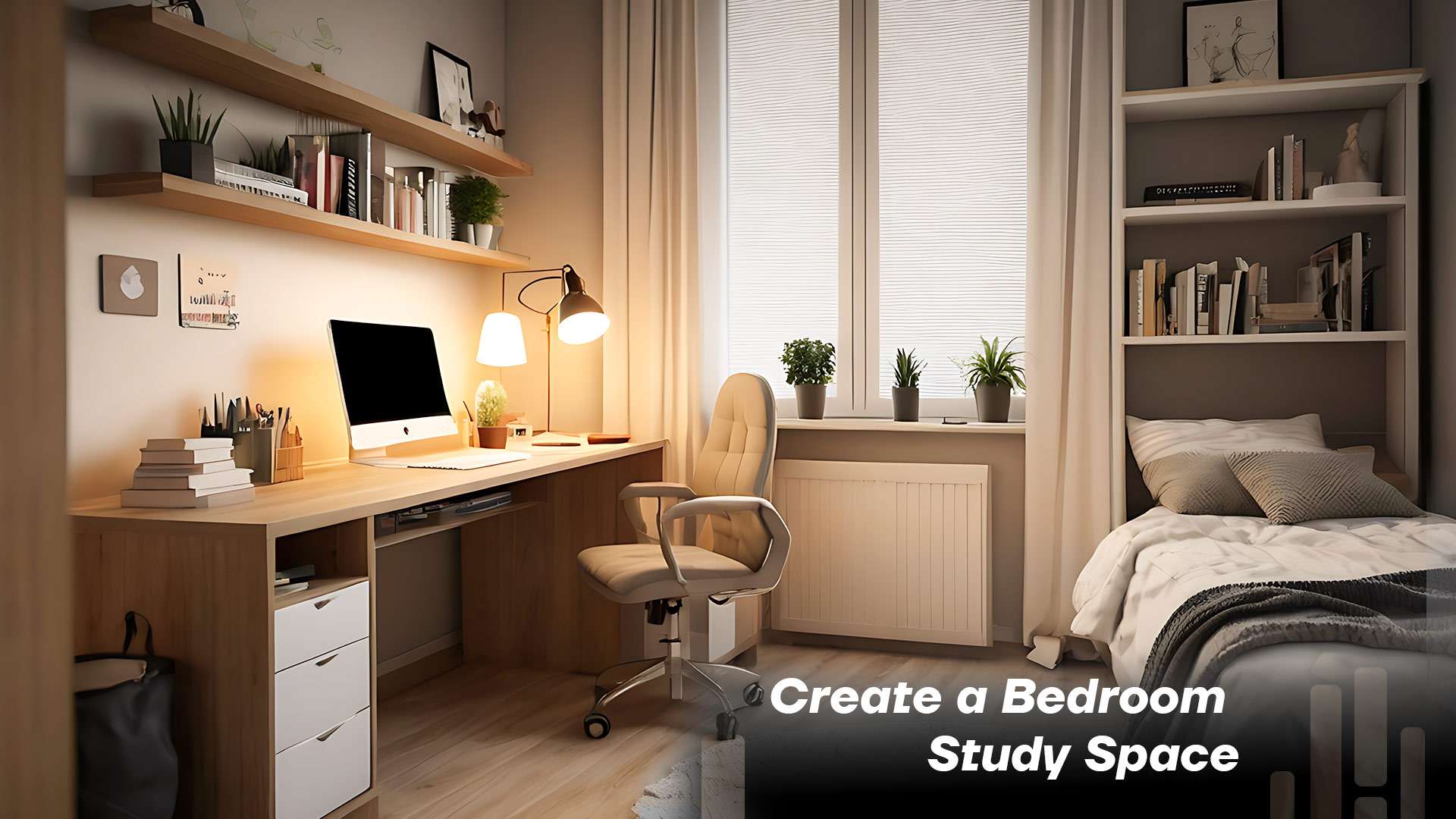 Create a Bedroom Study Space