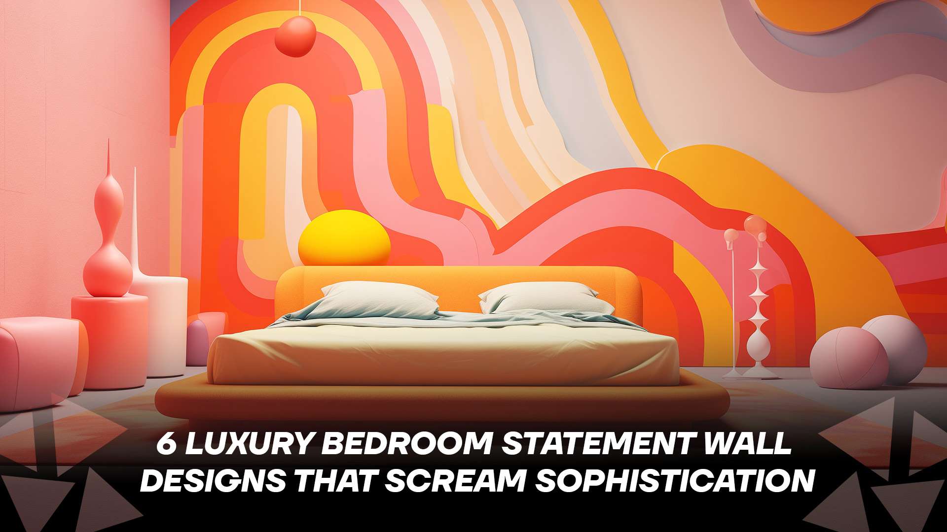 Luxury Bedroom Statement Wall Designs