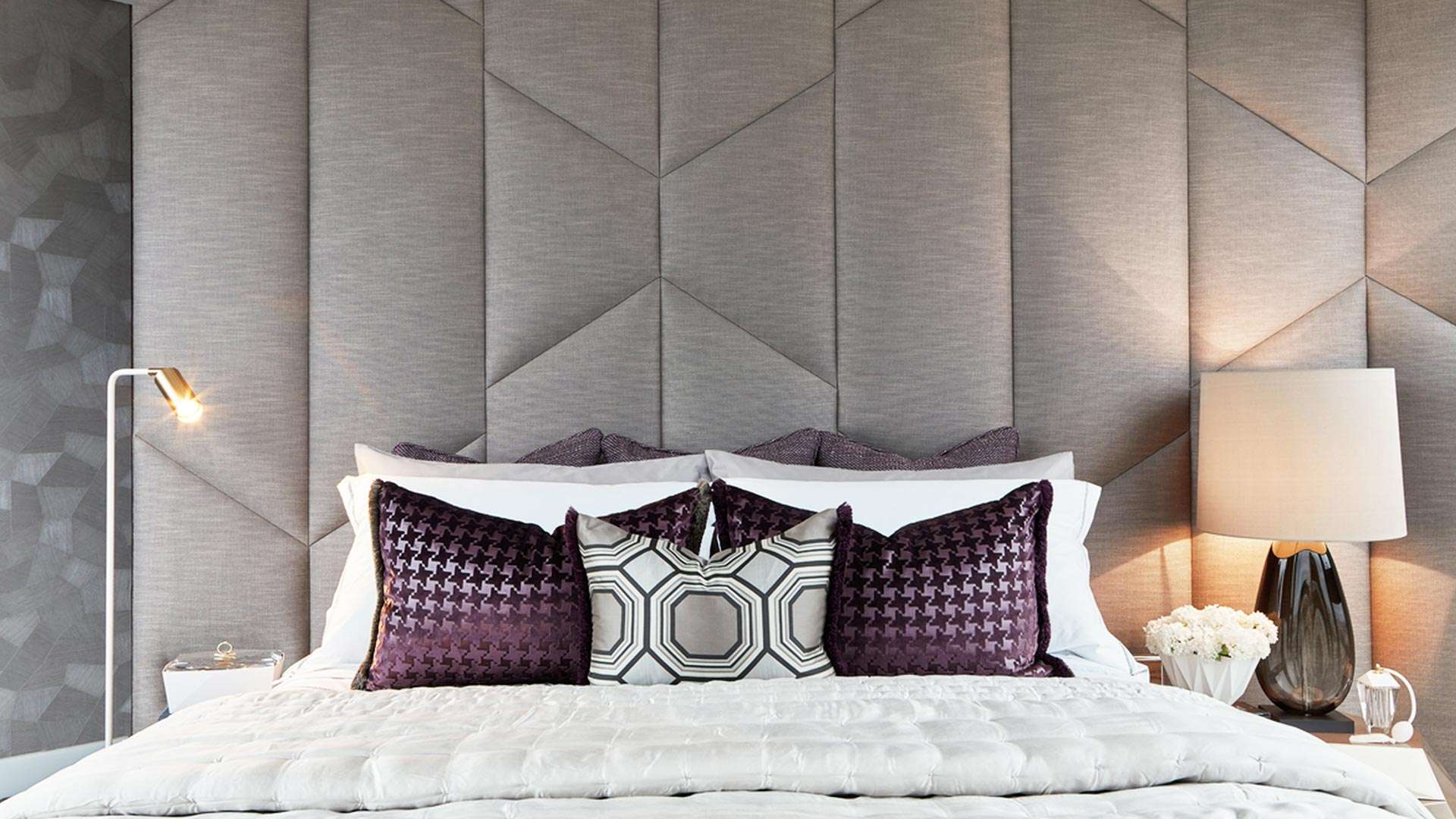Upholstered Panel Walls