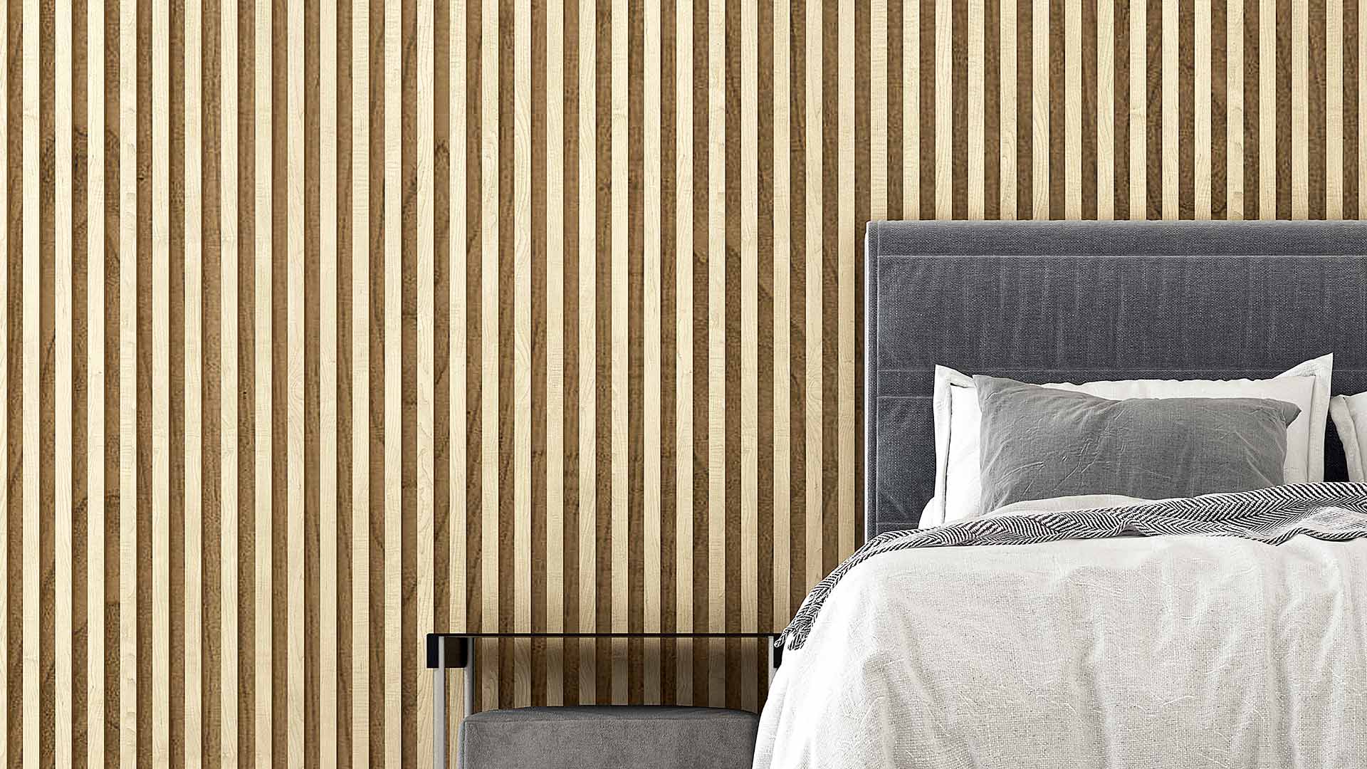 Wooden Slatted Wall Designs