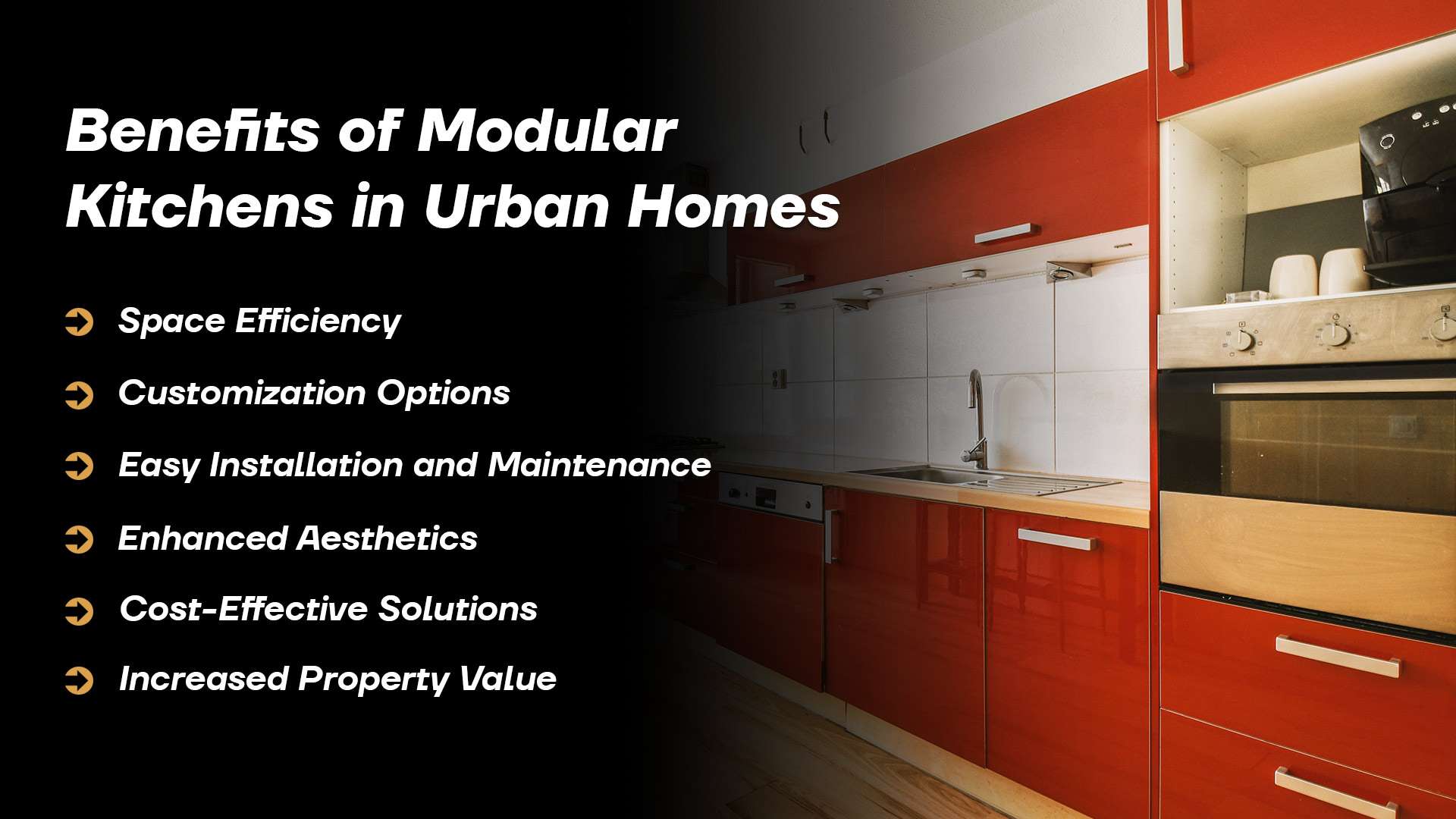 Benefits of Modular Kitchens in Urban Homes