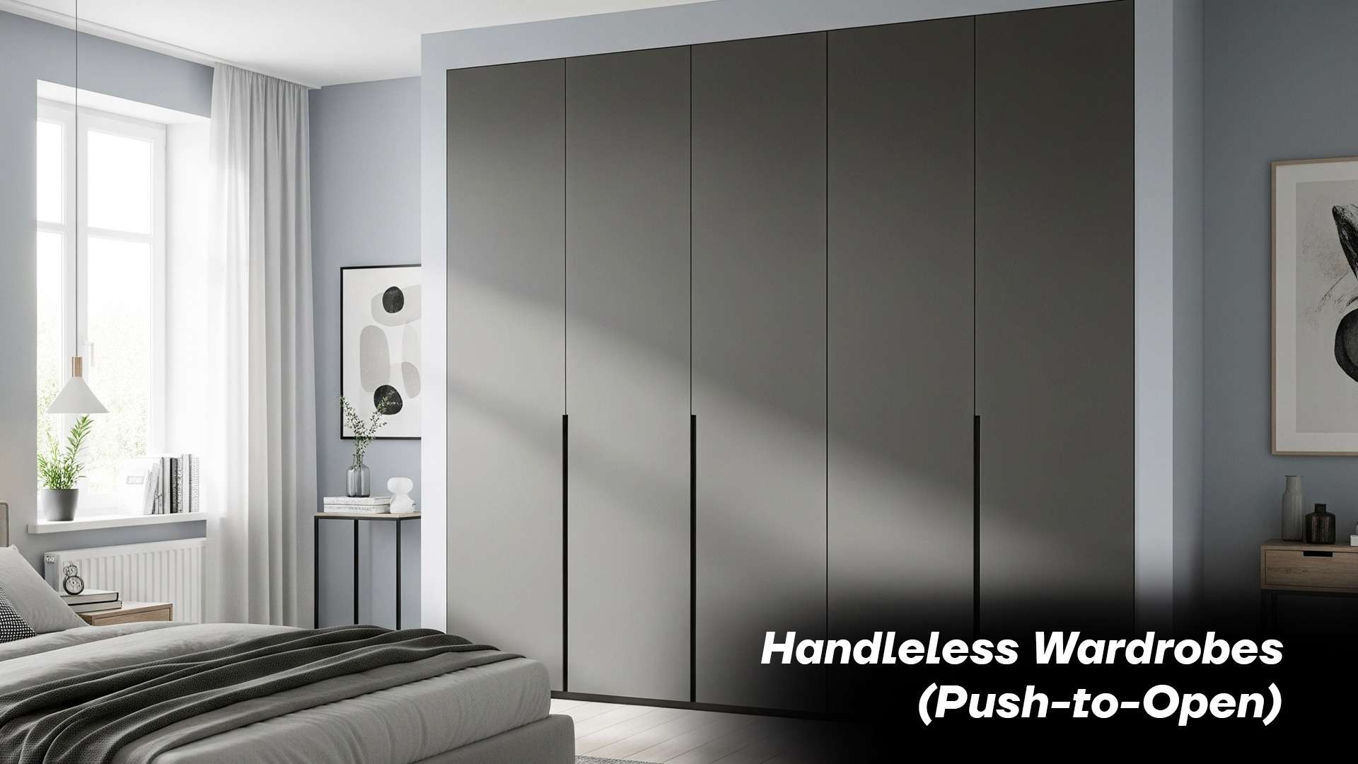 Handleless Wardrobes (Push-to-Open)