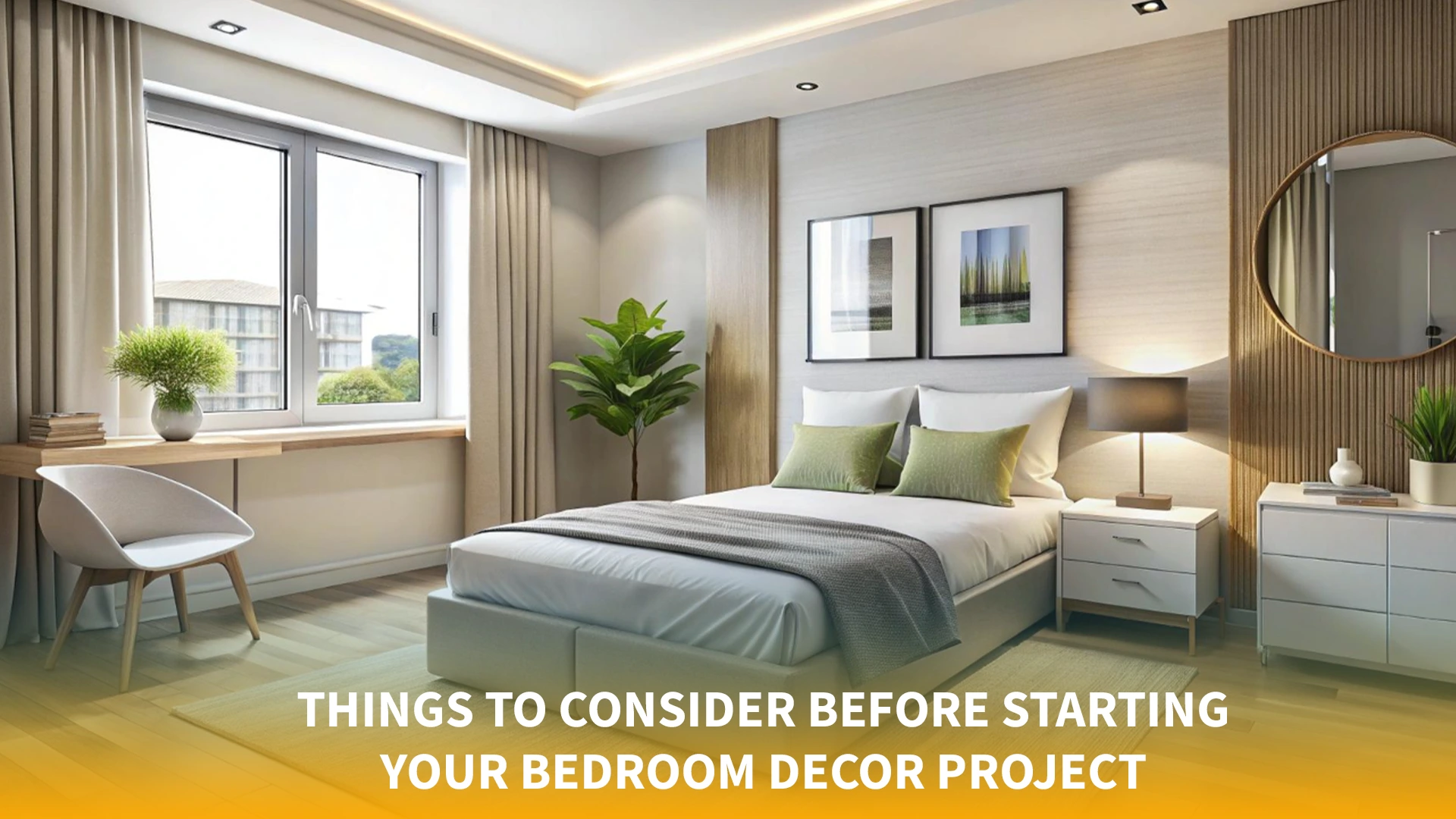 Things to Consider Before Starting Your Bedroom Decor Project