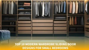 Top 10 Modern Wardrobe Sliding Door Designs for Small Bedrooms