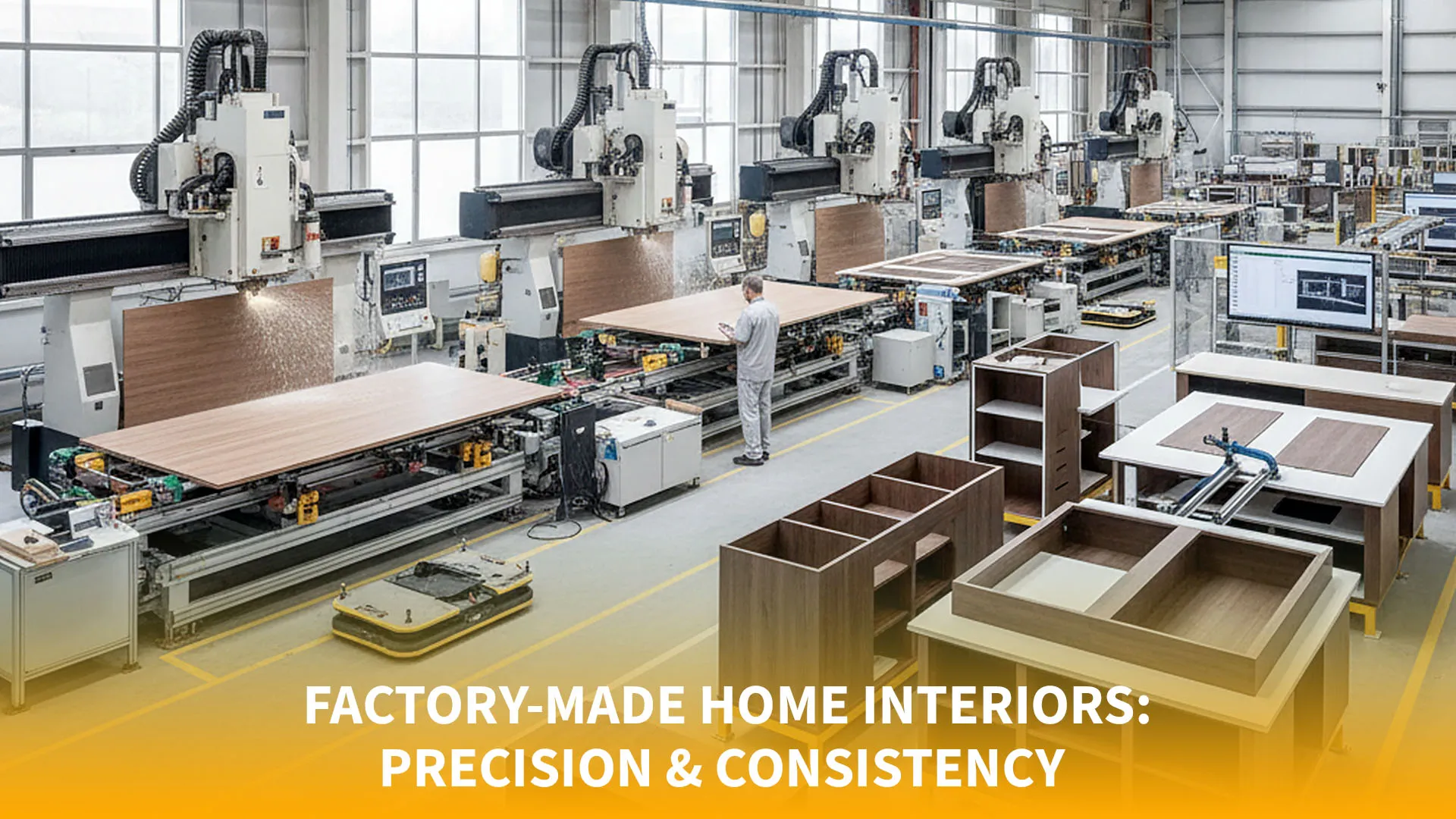 Factory-Made Home Interiors: Precision & Consistency