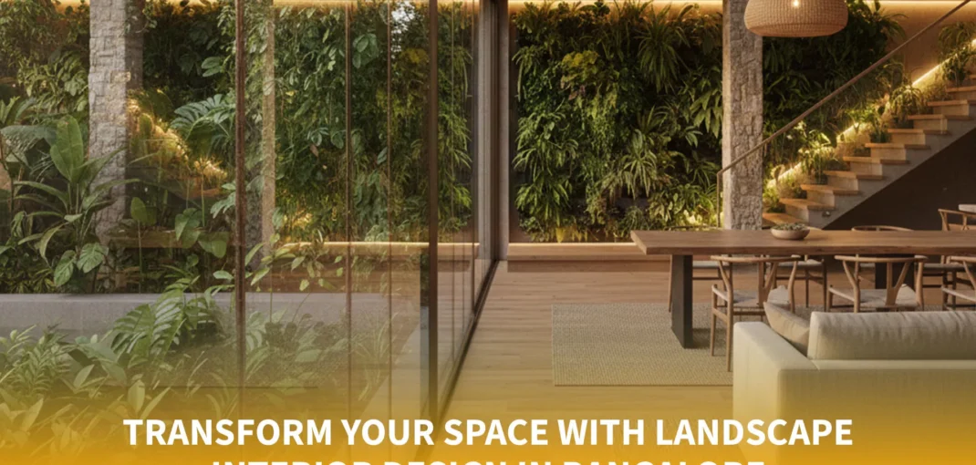 Transform Your Space with Landscape Interior Design in Bangalore