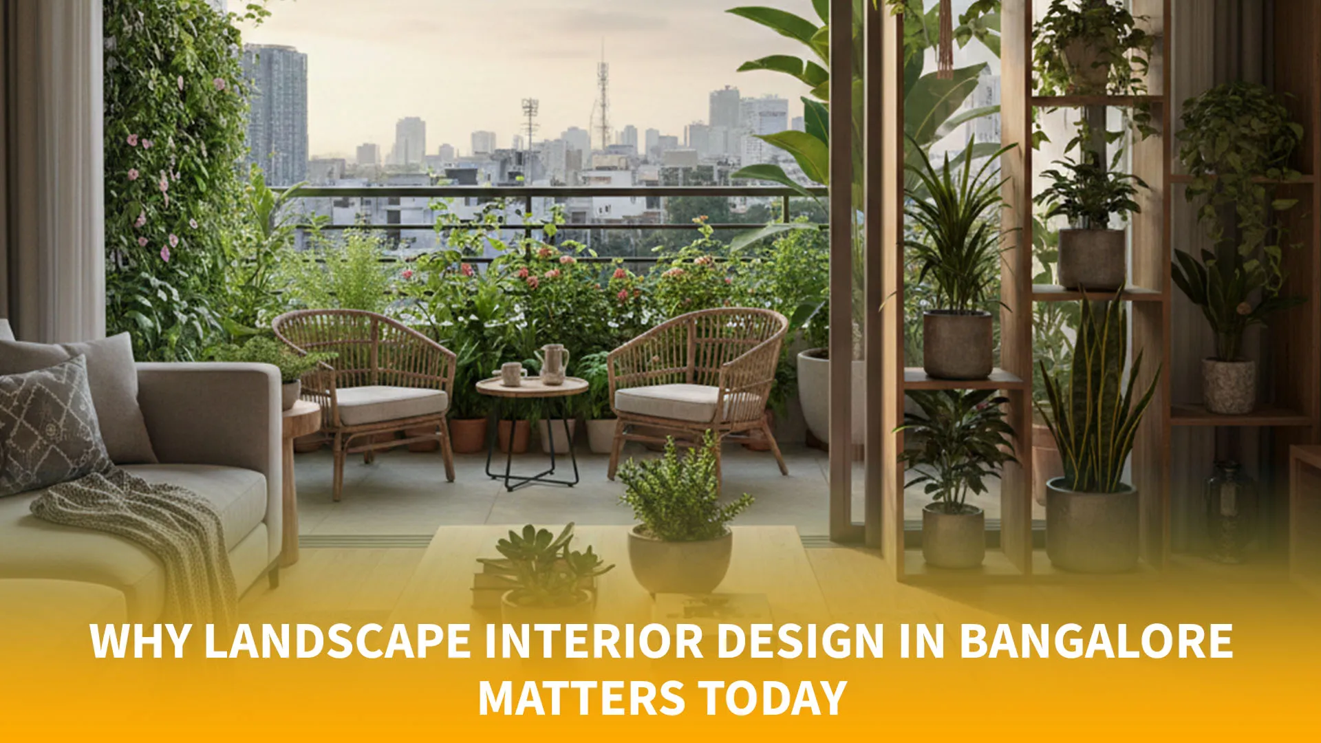 Why Landscape Interior Design in Bangalore Matters Today