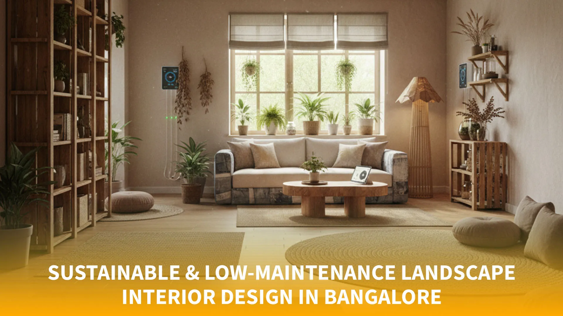 Sustainable & Low-Maintenance Landscape Interior Design in Bangalore