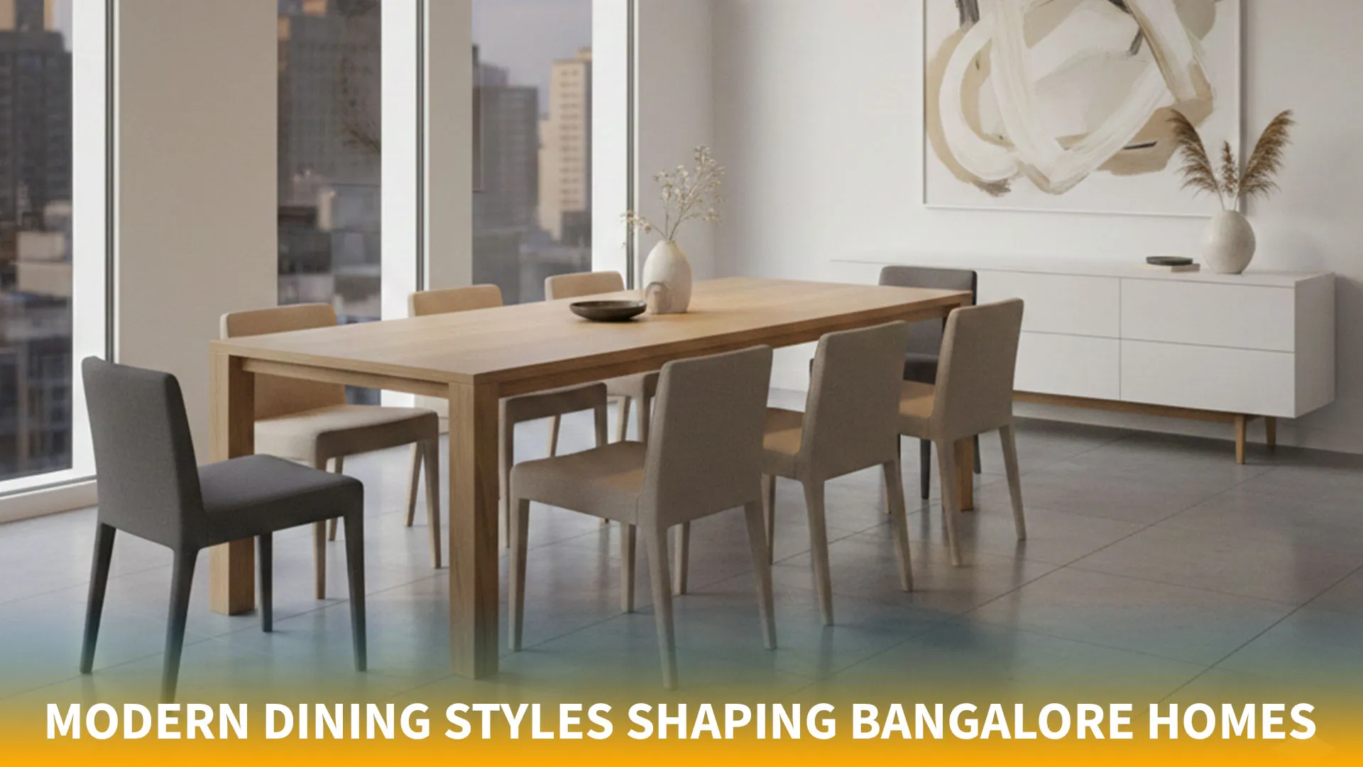 Modern Dining Styles Shaping Bangalore Homes