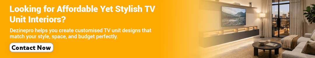 Looking for Affordable Yet Stylish TV Unit Interiors?
