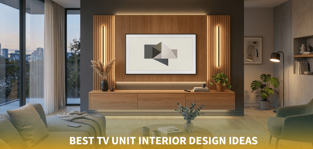 Best TV Unit Interior Design Ideas for Stylish Homes
