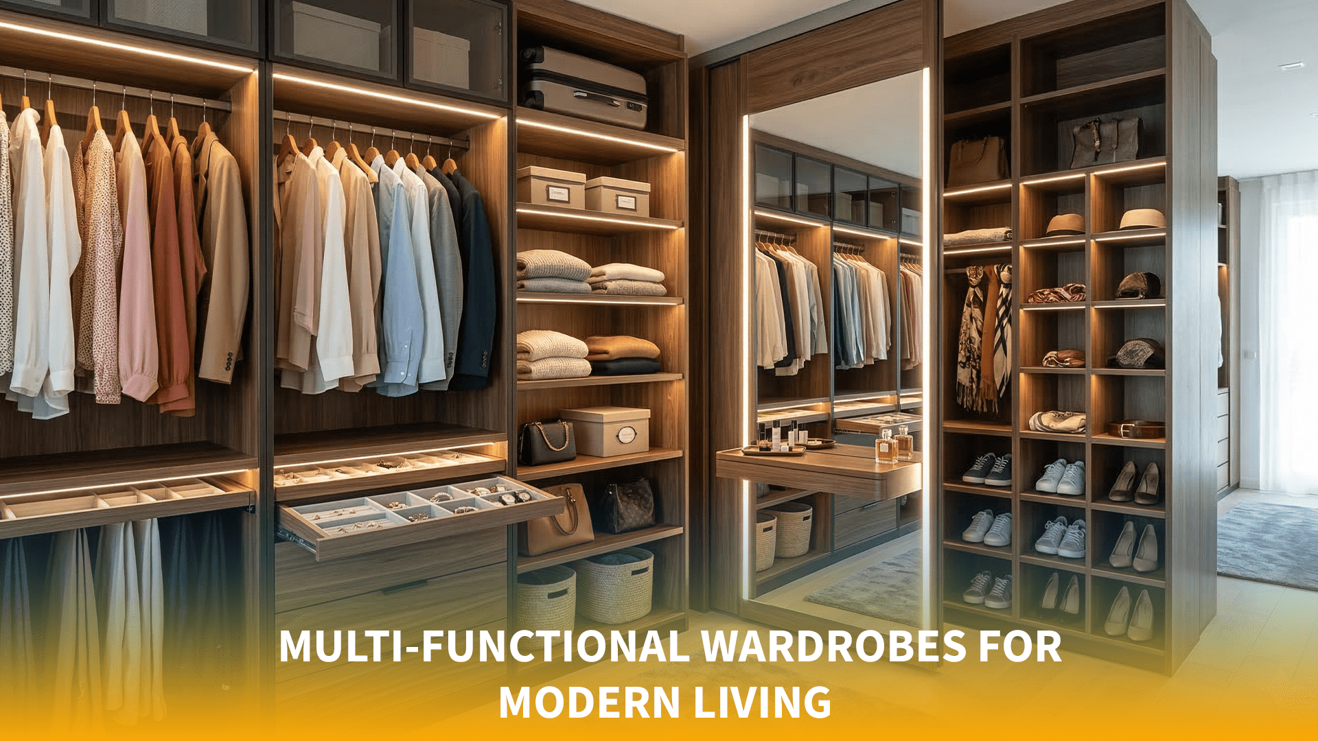 Multi-Functional Wardrobes for Modern Living