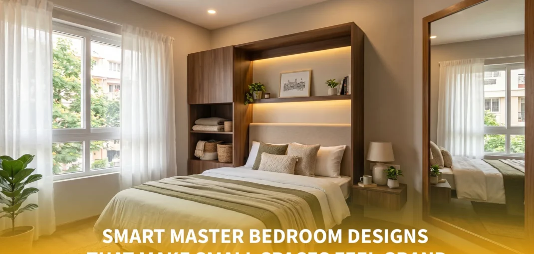 Master bedroom interior design Bangalore.