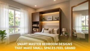 Master bedroom interior design Bangalore.